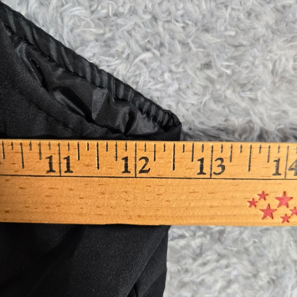 Roebuck & Co Kids Black Snow Bibs Insulated Winter Overalls Size 6X 888689469253